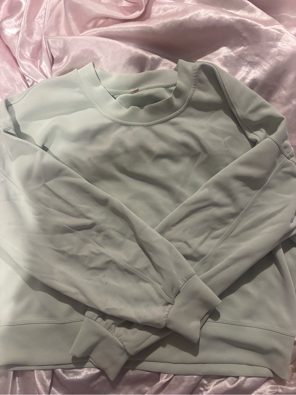 Women’s Lululemon Lightweight Crewneck Sweatshirt - Mint